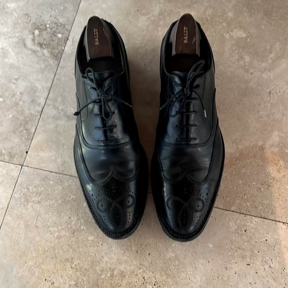 Bally Black Oxford Shoes